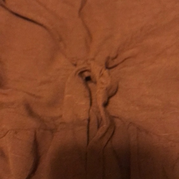 Size xl burnt orange top by eyeshadow - Picture 3 of 4